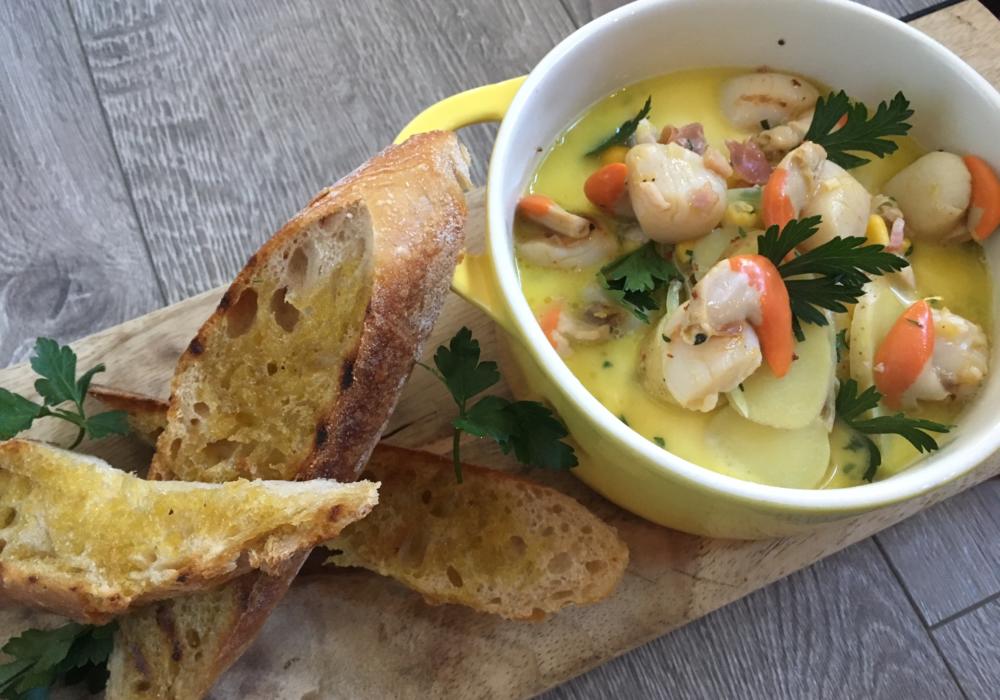 Scallop Corn Chowder